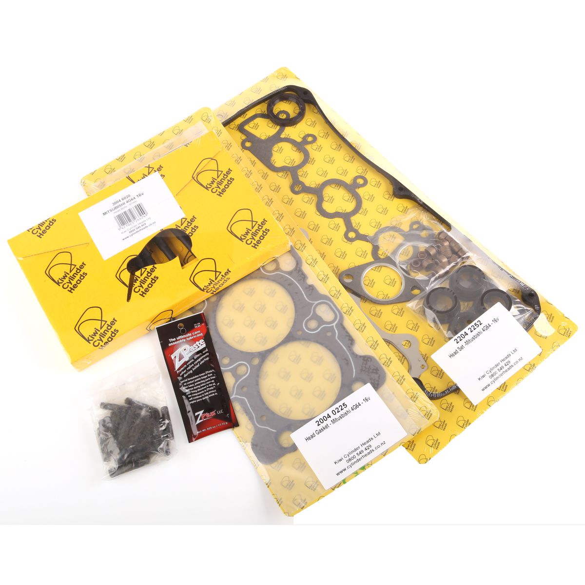 Kiwi Complete Cylinder Head Kit for Mitsubishi 4G64 16V 11041220