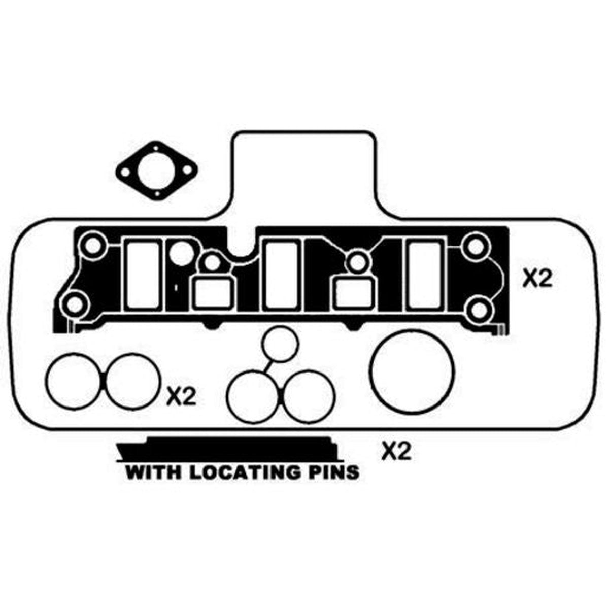 Permaseal Intake Manifold Gasket MS3118K