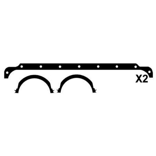 Permaseal Oil Pan Gasket Set HC317