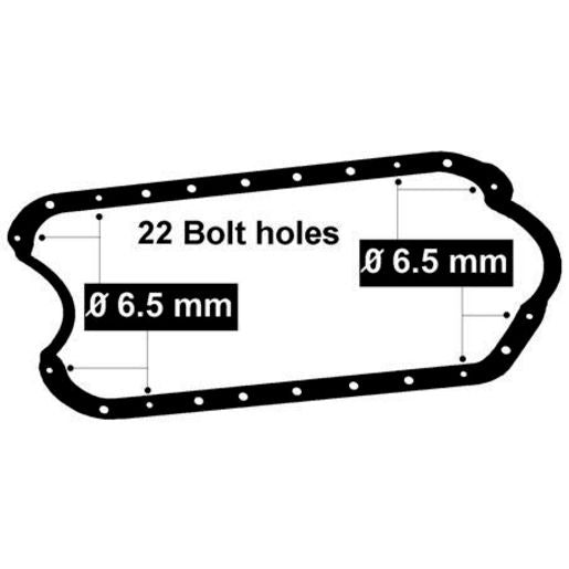 Permaseal Oil Pan Gasket Set HC403
