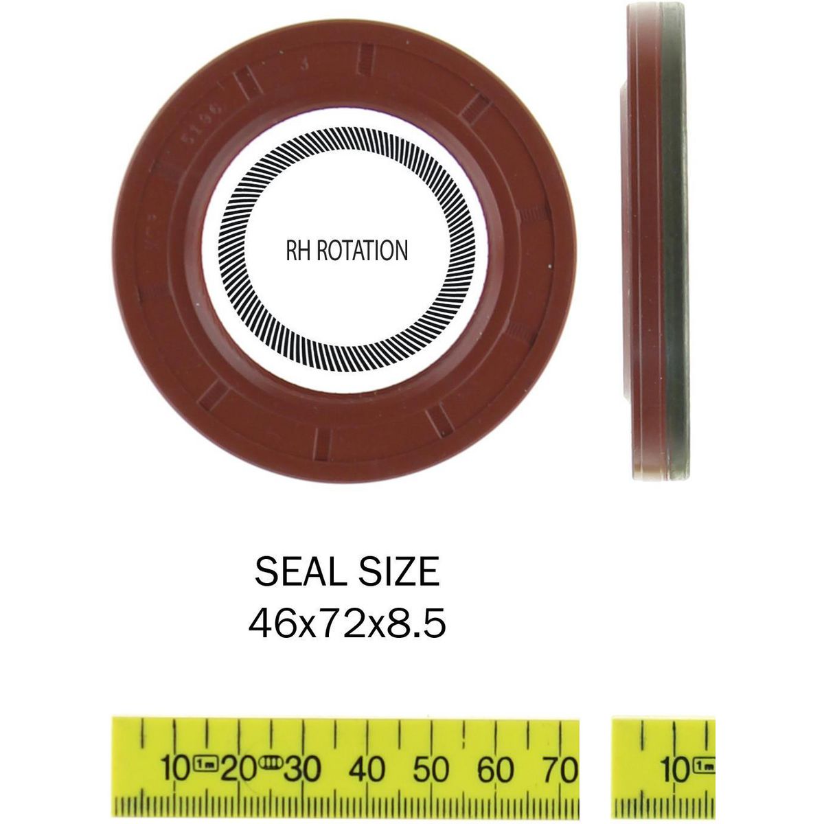 Permaseal Crankshaft Front Seal OSS0404
