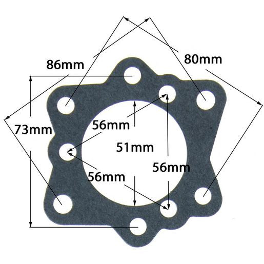 Permaseal Thermostat Housing Gasket WG1