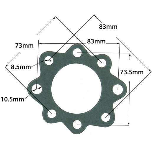 Permaseal Thermostat Housing Gasket WG3