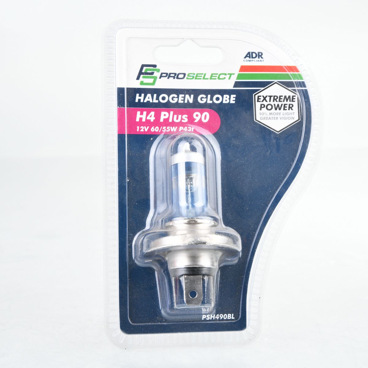 Proselect Globe-H4 Plus 90 12V 60/55W Bl PSH490BL