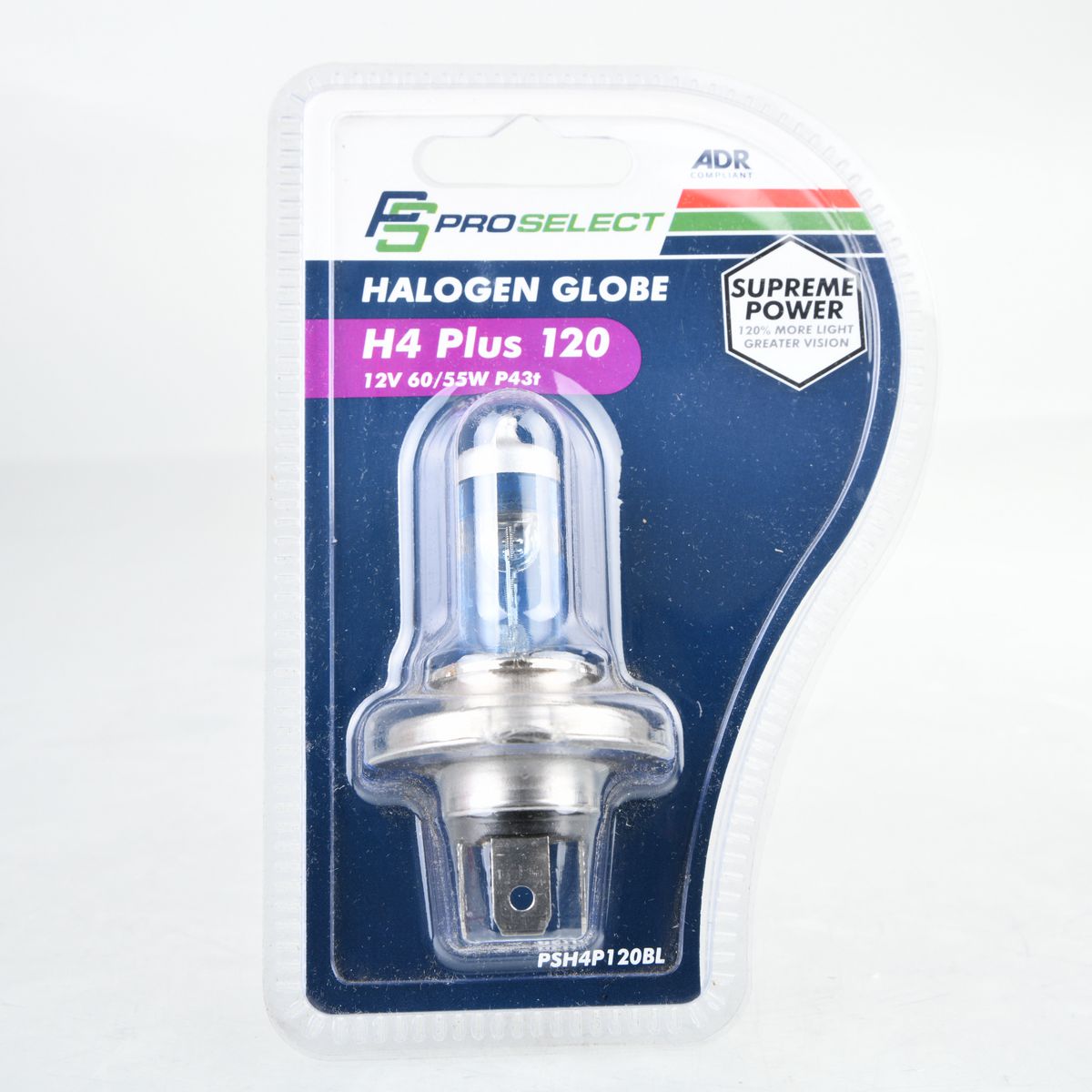 Proselect Globe-H4 Plus 120 12V 60/55W Bl PSH4P120BL