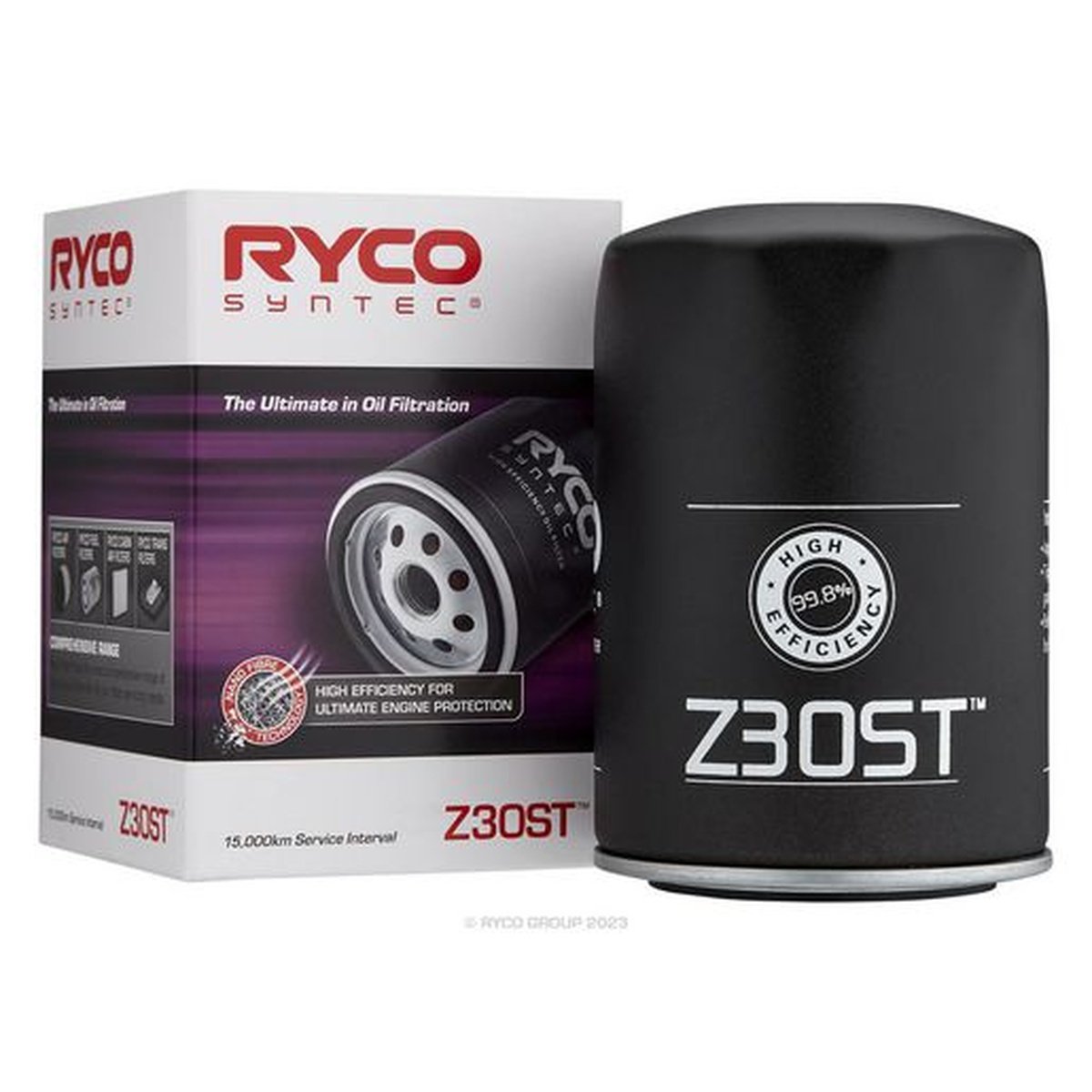 Ryco Syntec Oil Filter Z30ST