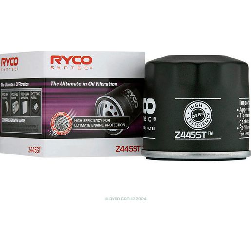 Ryco Syntec Oil Filter Z445ST