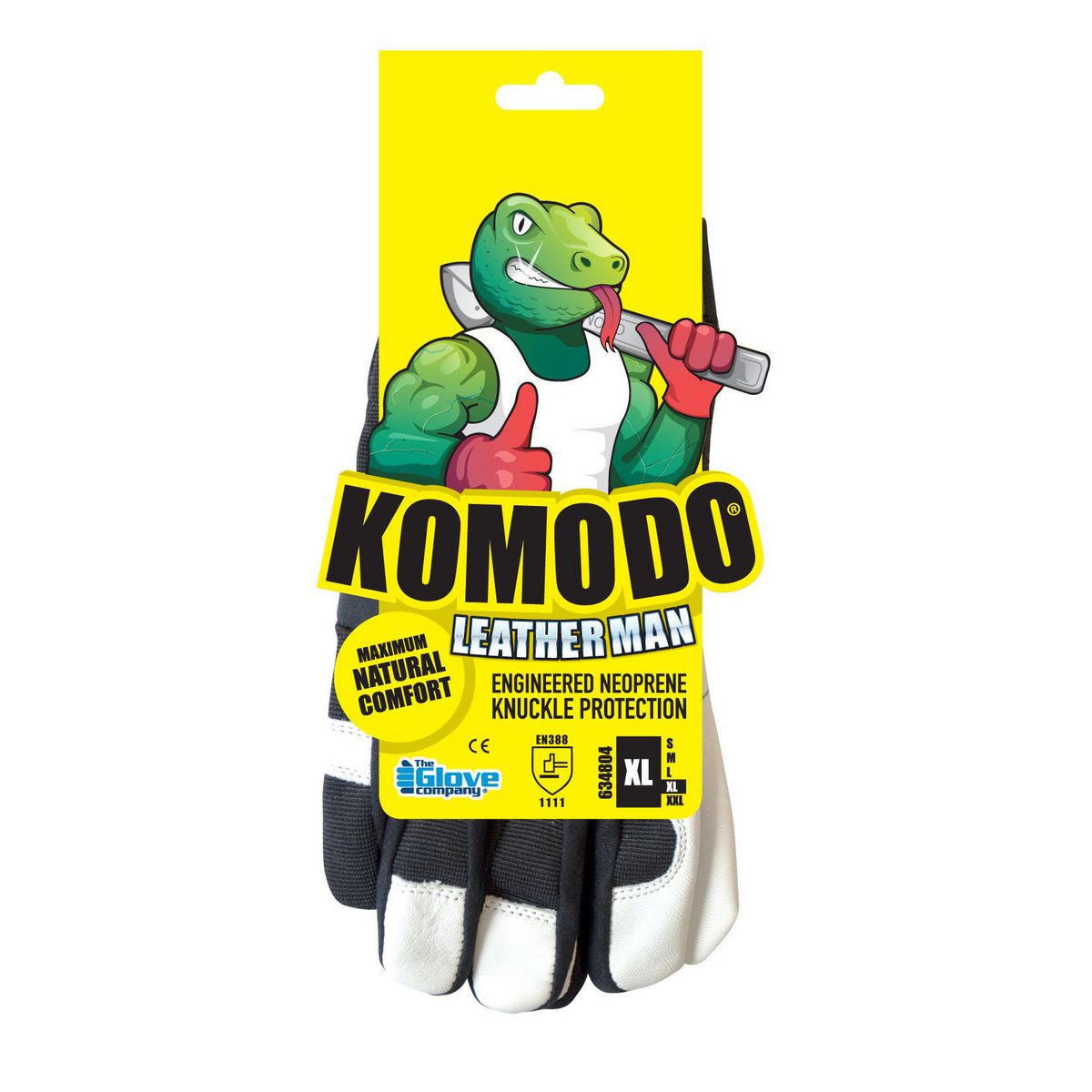 Komodo Leather Man Gloves Xlarge 634804