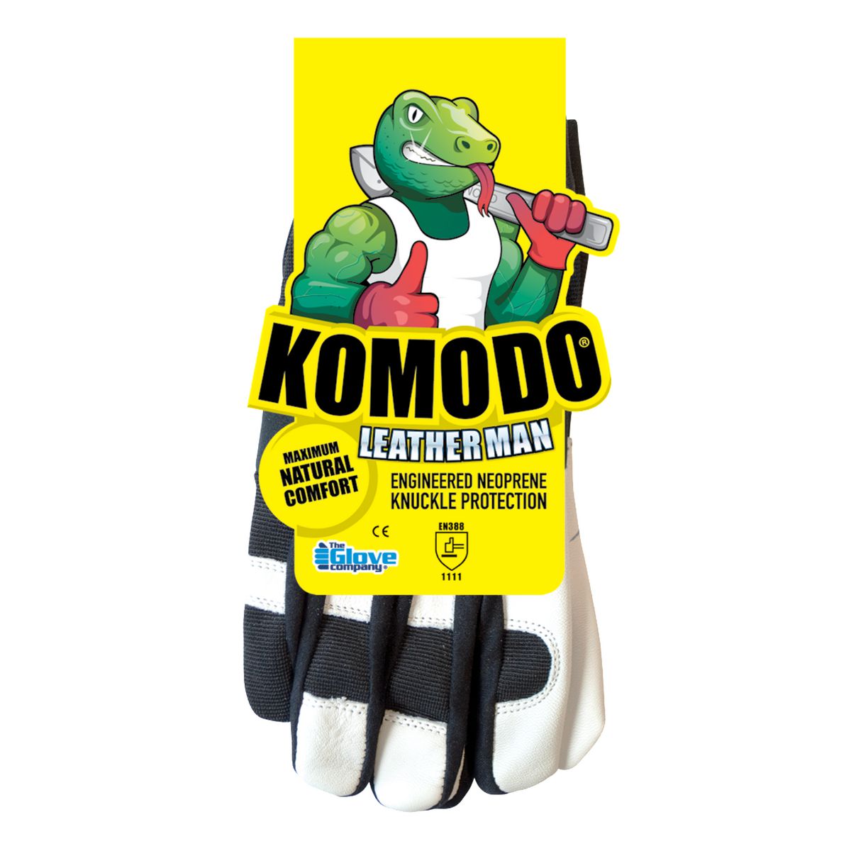 Komodo Leather Man Gloves Small 634801