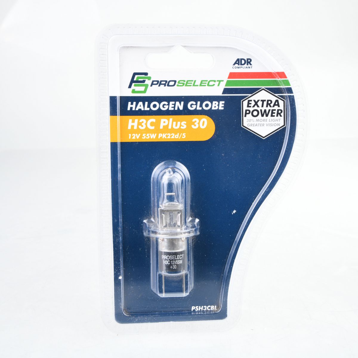 Proselect H3C Globe 12V 55W Plus 30 PSH3CBL