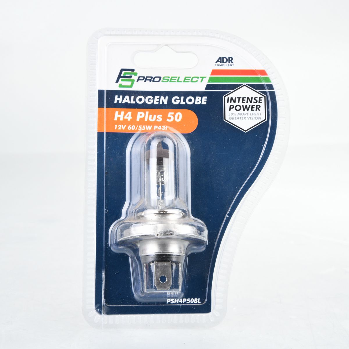 Proselect H4 Globe 12V 60/55W Plus 50 PSH4P50BL