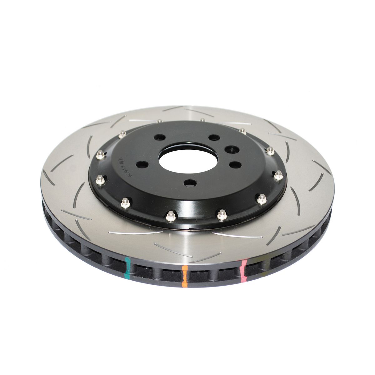 DBA T3 5000 Slotted 2Pc Brake Rotor Pair 350mm Front DBA52364BLKS