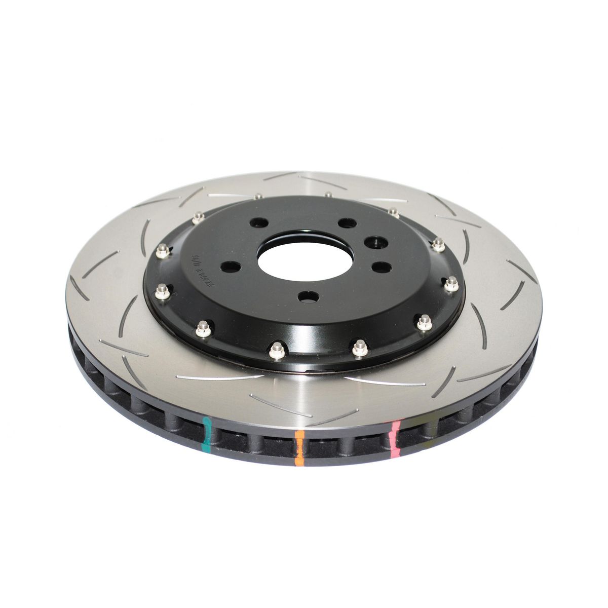 DBA T3 5000 Slotted 2Pc Brake Rotor Single 350mm Front DBA52364BLKS