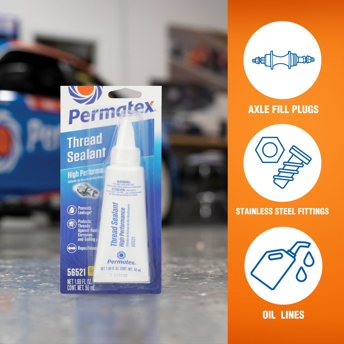 Permatex High Performance Thread Sealant 50ml PX56521