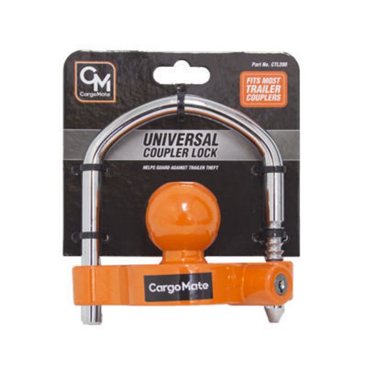 Cargo Mate Coupling Lock Chrome CTL200