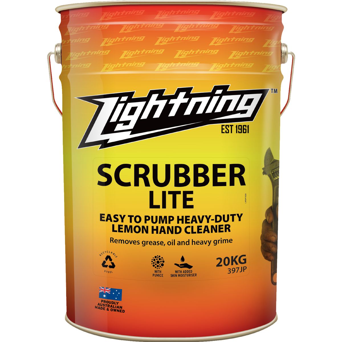 Lightning Scrubber Hand Cleaner 20L 397JP