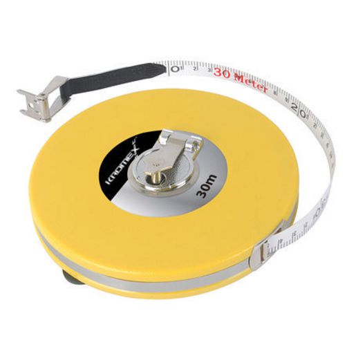 Kromex Fibreglass Tape Measure 30m KTM30F
