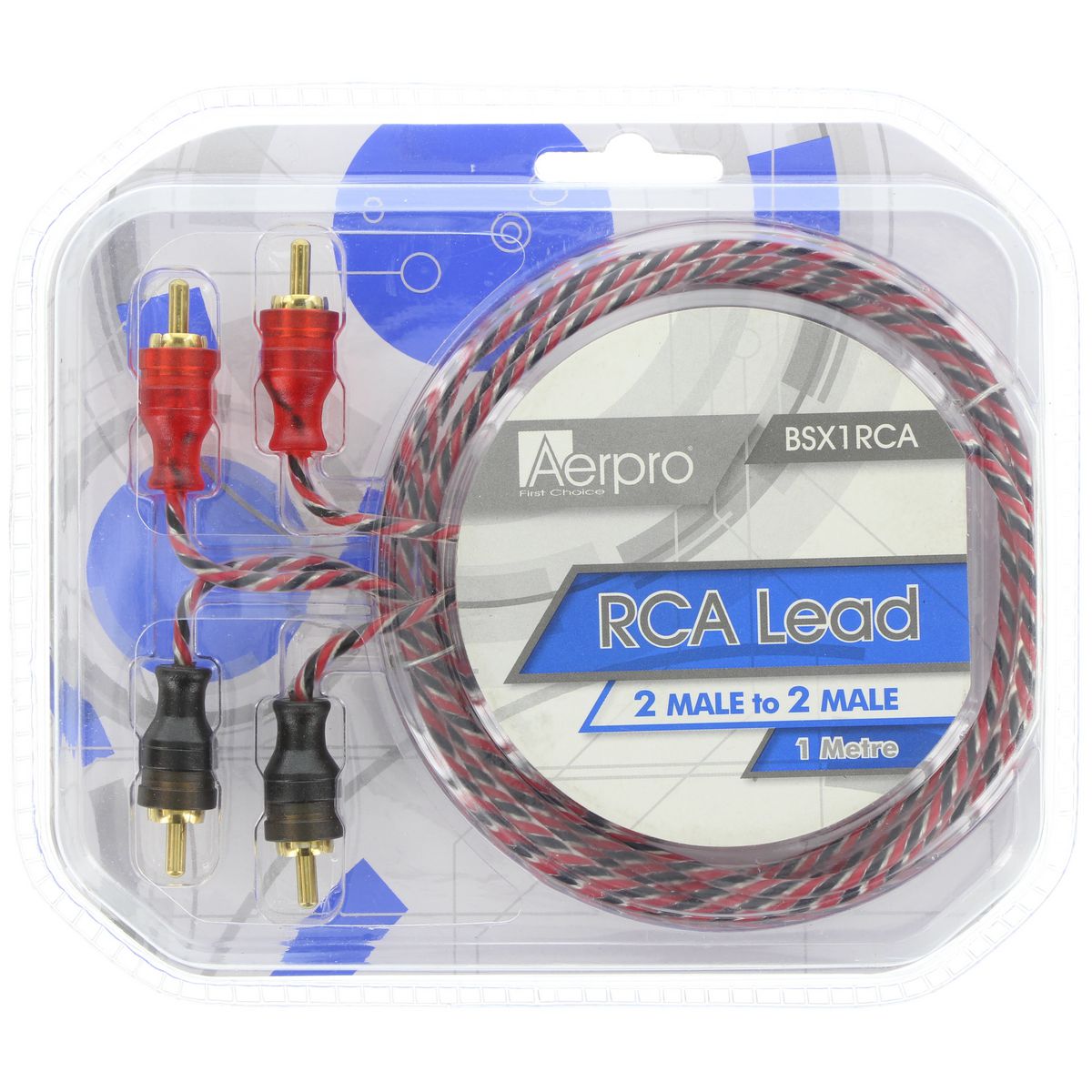 Aerpro 1.5M 2M/2M RCA Lead