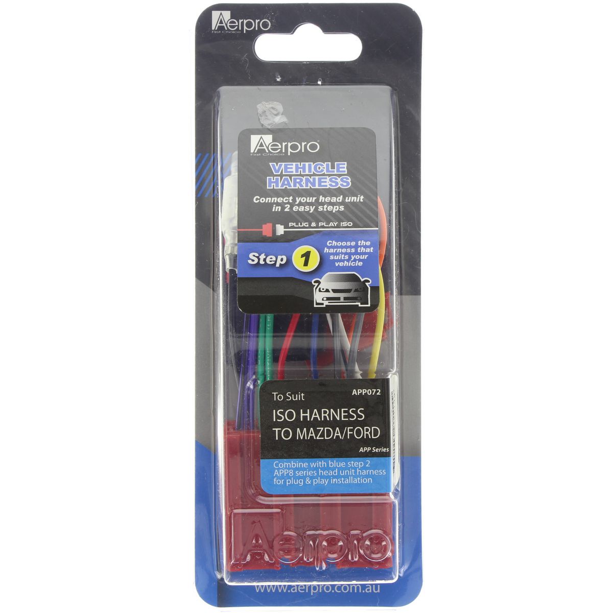 Aerpro ISO Harness fits Mazda/Ford