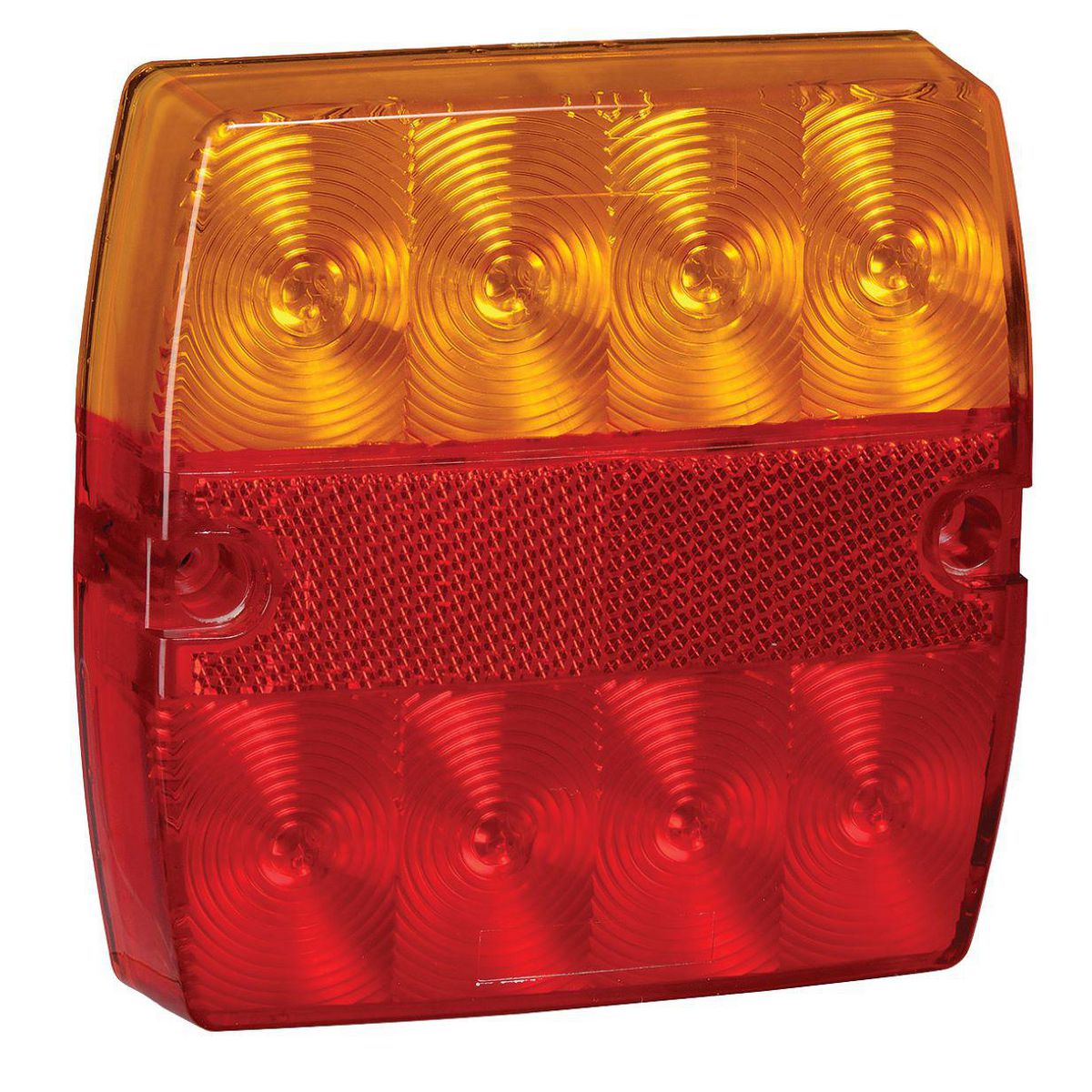 Narva 9-33 Volt Model 34 LED Slimline Rear Stop/Tail, Direction Indicator Lamp With In-Built Retro Reflector Bulk Pack 10Pc 93432/10