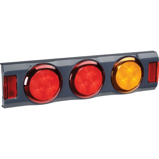 Narva 9-33 Volt Led Rear Direction Indicator And Twin Stop/Tail Lamps With In-Built Retro Reflectors 94362