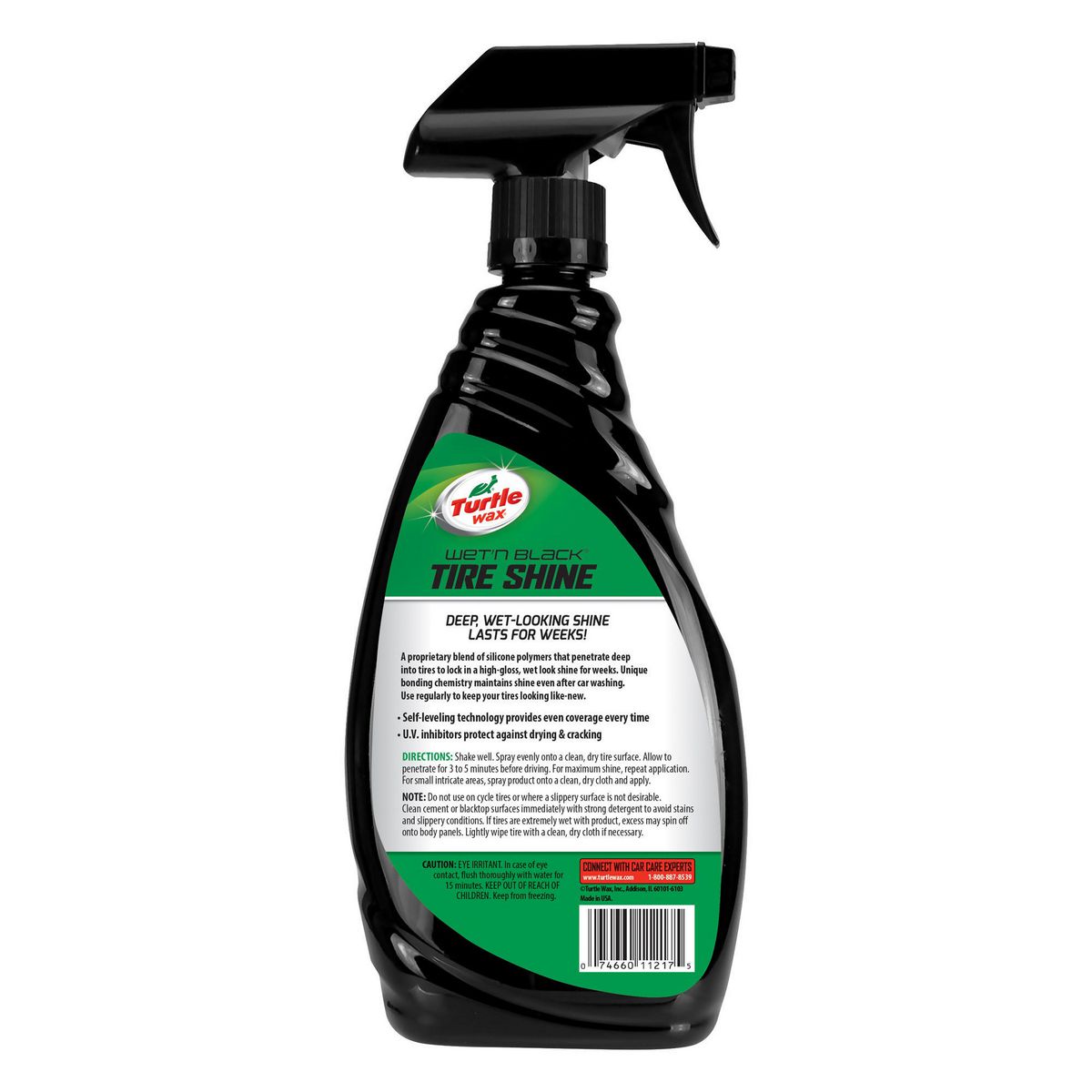 Turtle Wax Wet-N Black Ultra Tyre Shine 680ml