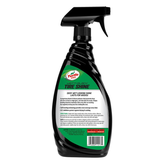 Turtle Wax Wet-N Black Ultra Tyre Shine 680ml