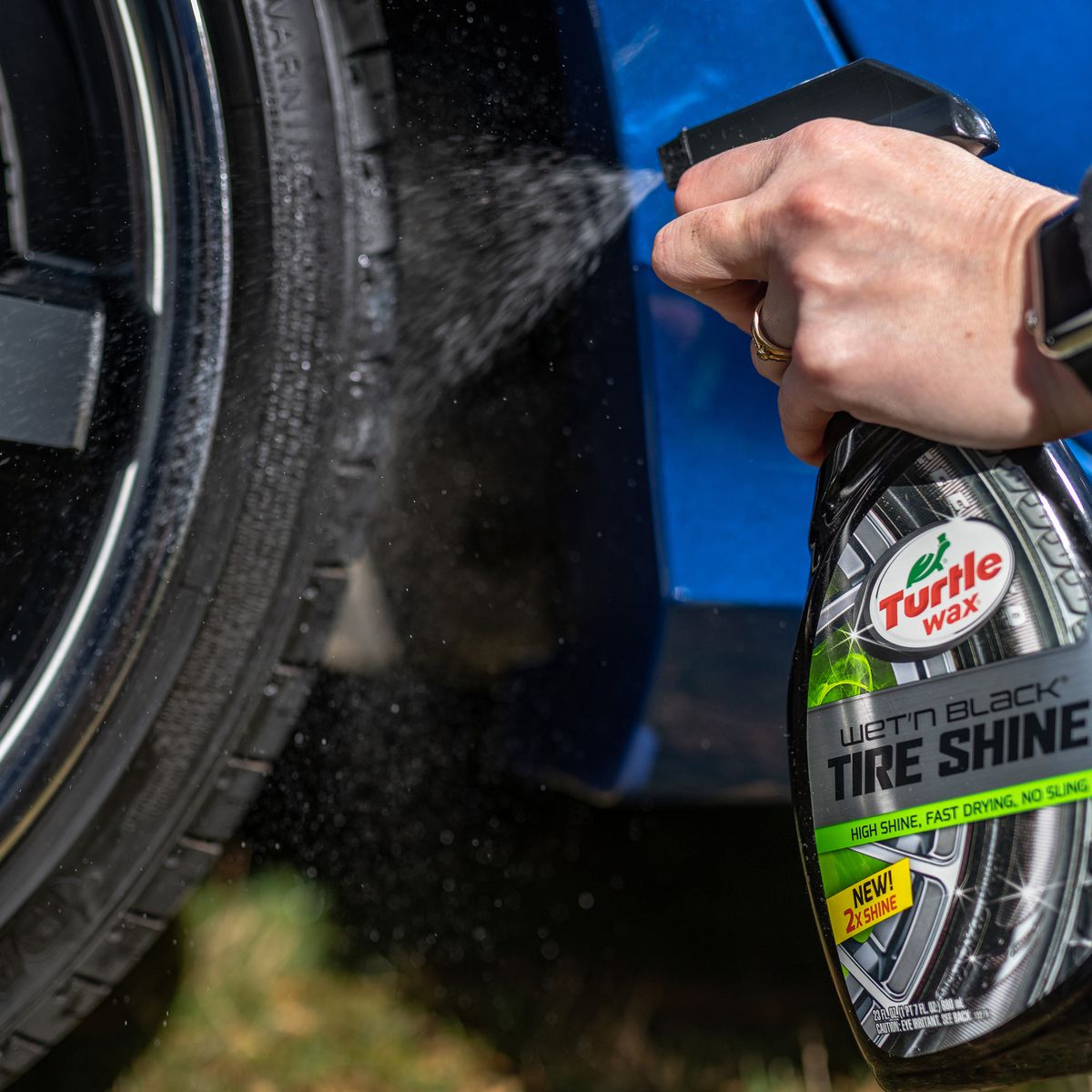 Turtle Wax Wet-N Black Ultra Tyre Shine 680ml