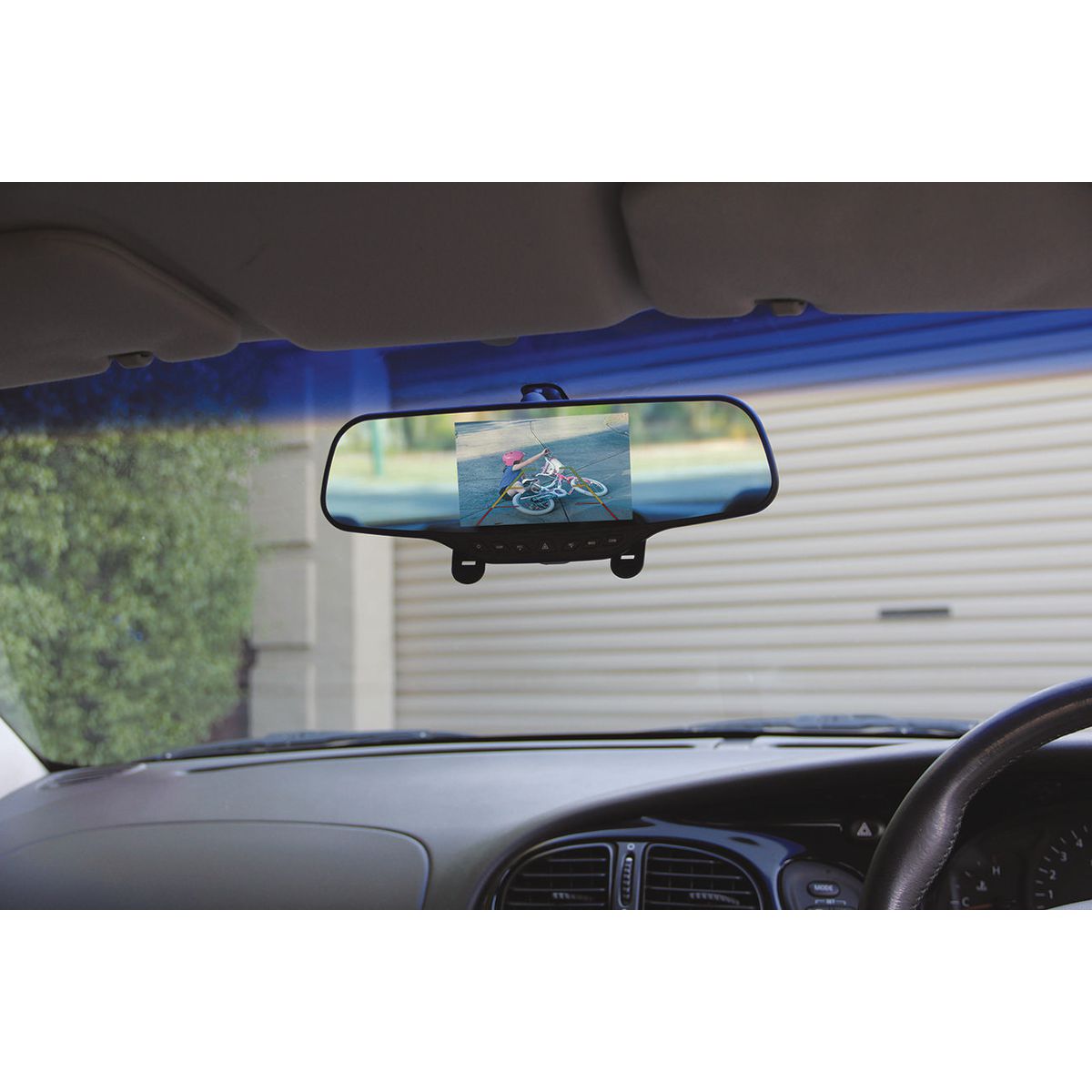 Gator Grip 2In1 Strap On Mirror Dash Cam And Reverse Camera 5Inch GHD5MR