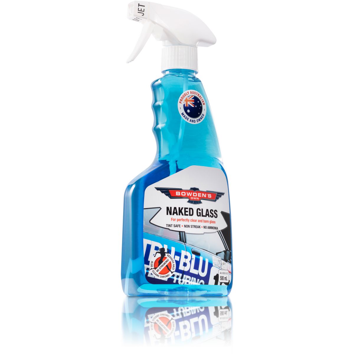 Bowden's Own Naked Glass Streak-Free Cleaner 500ml