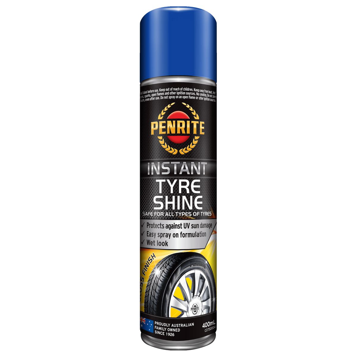Penrite Instant Tyre Shine 400ml CCITS0004