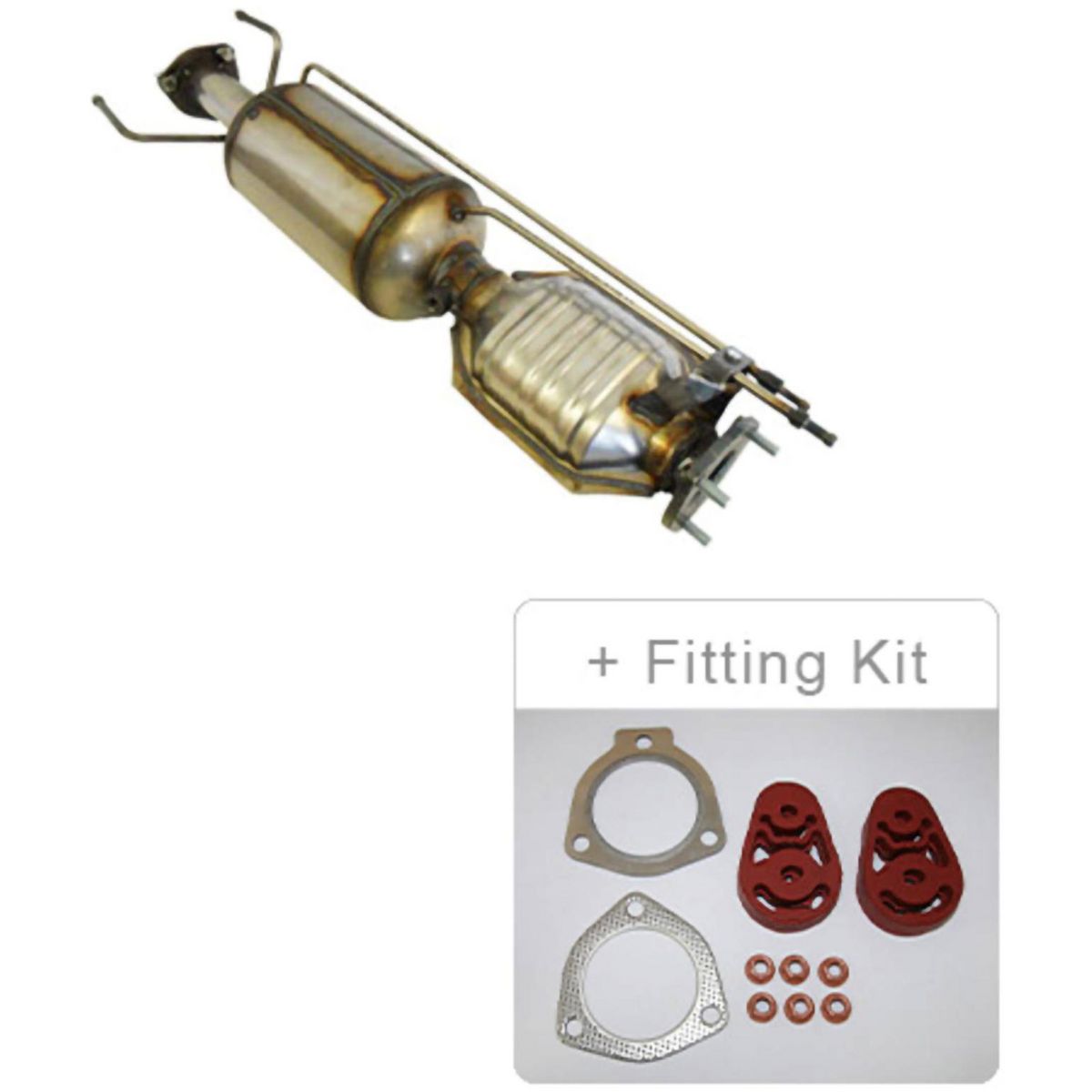 Zetti Emissions Diesel Particulate Filter Kit C2646K