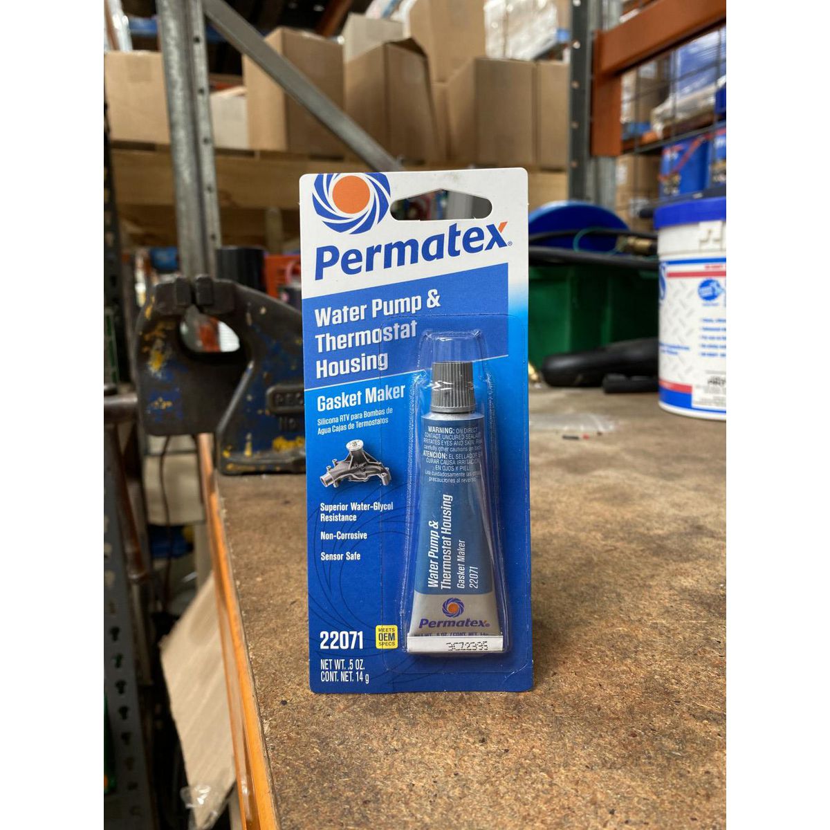 Permatex Water Pump & Thermostat Rtv Silicone Gasket Maker 14G PX22071