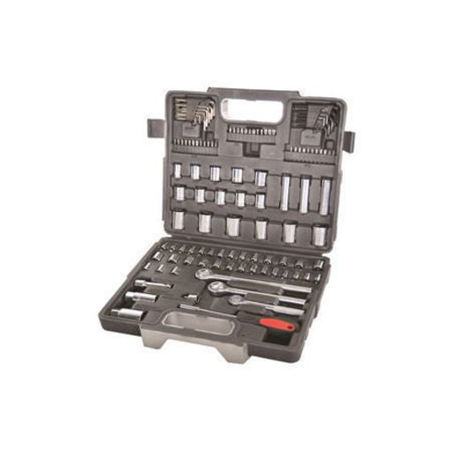 Supatool Socket Set Imperial & Metric 120Pc 1/4, 3/8 & 1/2Inch Drive S1120