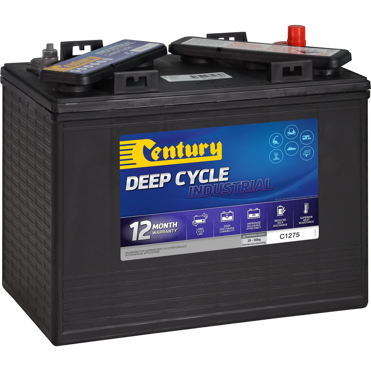 Century Battery-Deep Cycle Industrial-141117 C1275