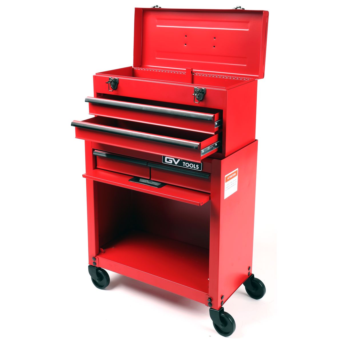GV Tools 4 Drawer Chest/Trolley Combo GVT4D