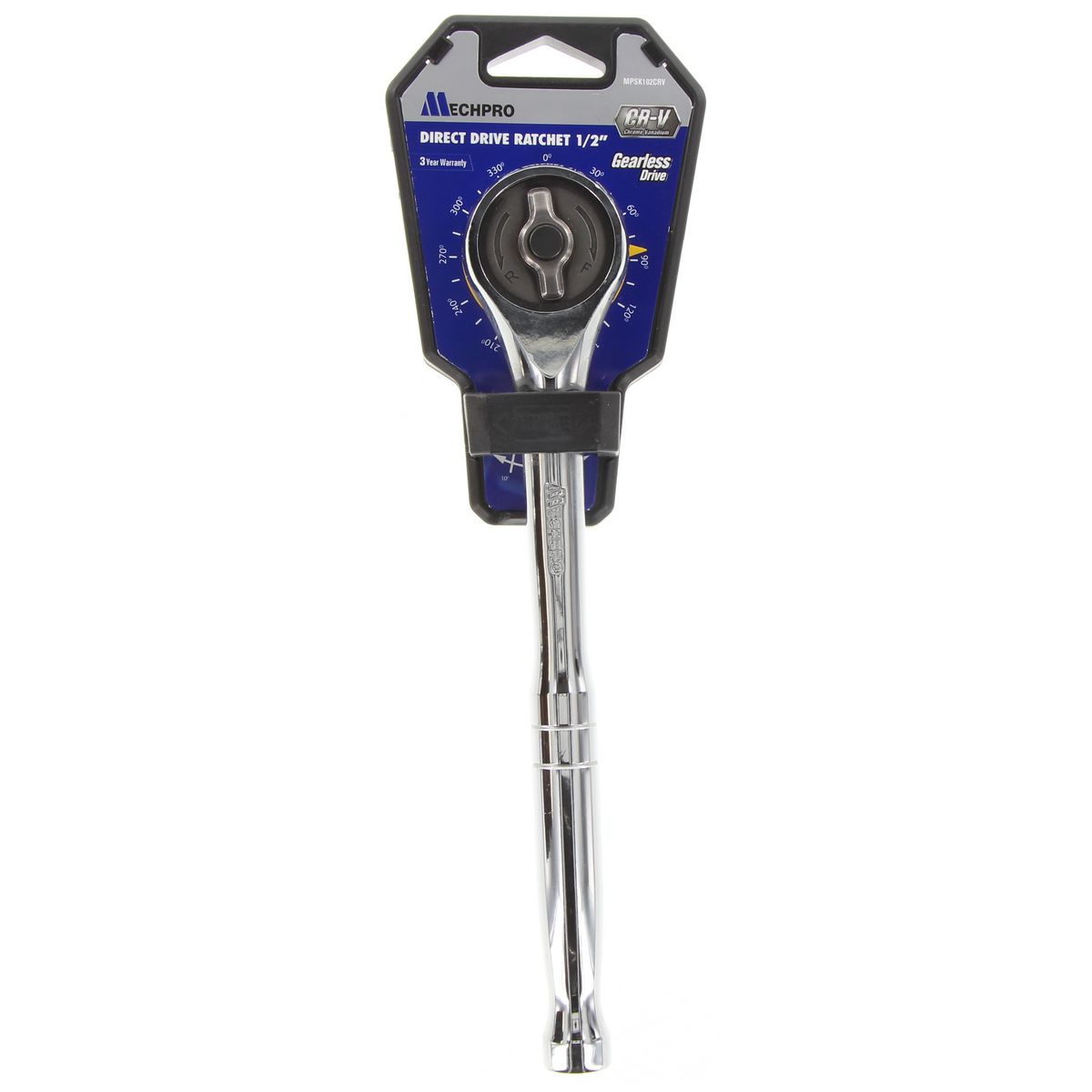 Mechpro Gearless Ratchet 1/2In Drive