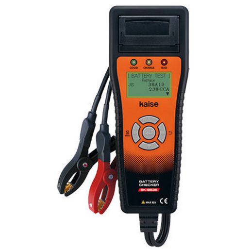 Endeavour Tools 12V/24V Battery Tester With Printer ET8636