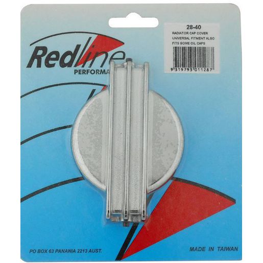 Red Line Radiator Cap Cover Chrome 28-40