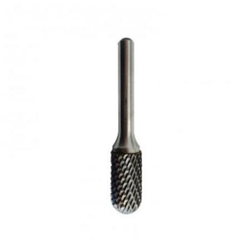 Josco Garryson 12Mm X 25Mm D-Cut Carbide Burr Ball Nosed Cylinder (Included Angle) 3700D-1-4