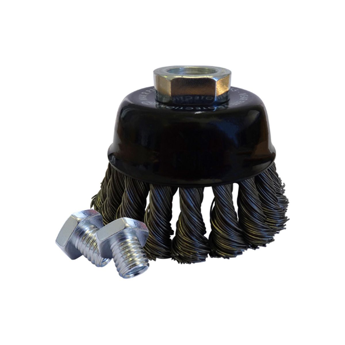 Josco 75mm Twistknot Cup Brush Multi-Thread BTC65
