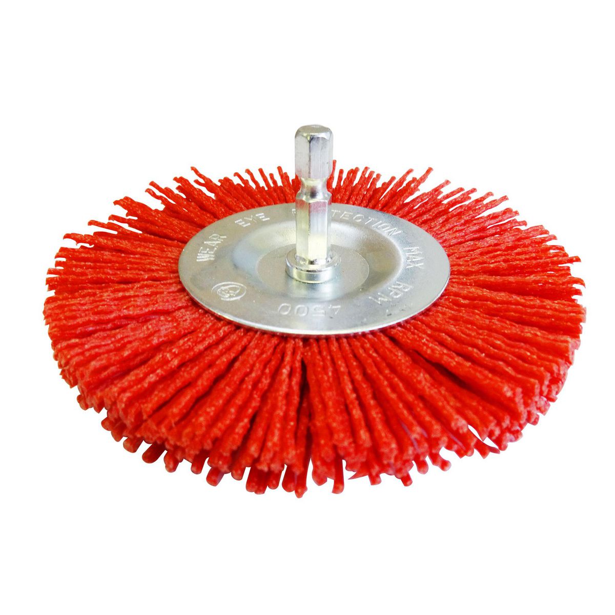 Josco 100mm Abrasive Nylon Wheel Brush JAW100R