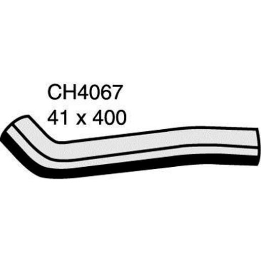 Mackay Bottom Radiator Hose CH4067