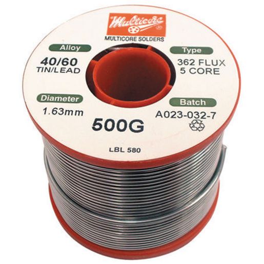 Mocare Australia Solder 40/60 Res.Core 1.6X500G LEM1908