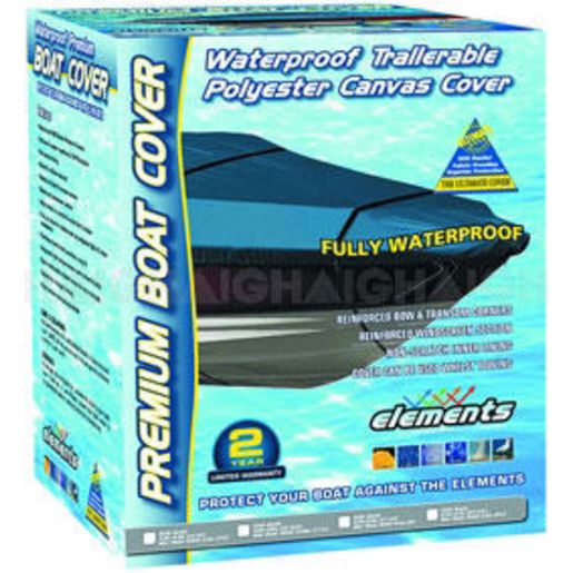 Haigh Canvas Boat Cover 4.3M-4.8M BCC16