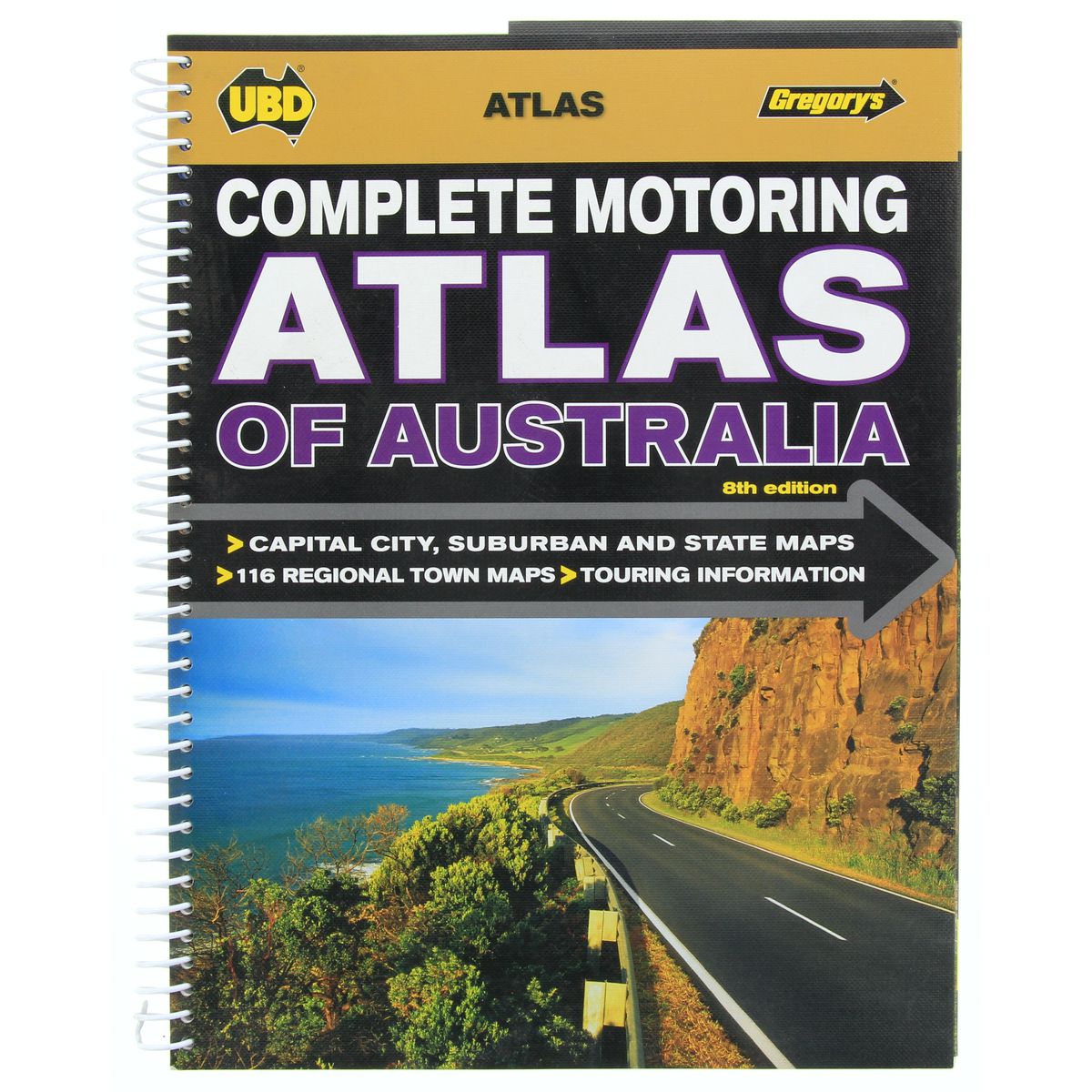 UBD Motoring Atlas Of Australia 8th Edition 9780730000000