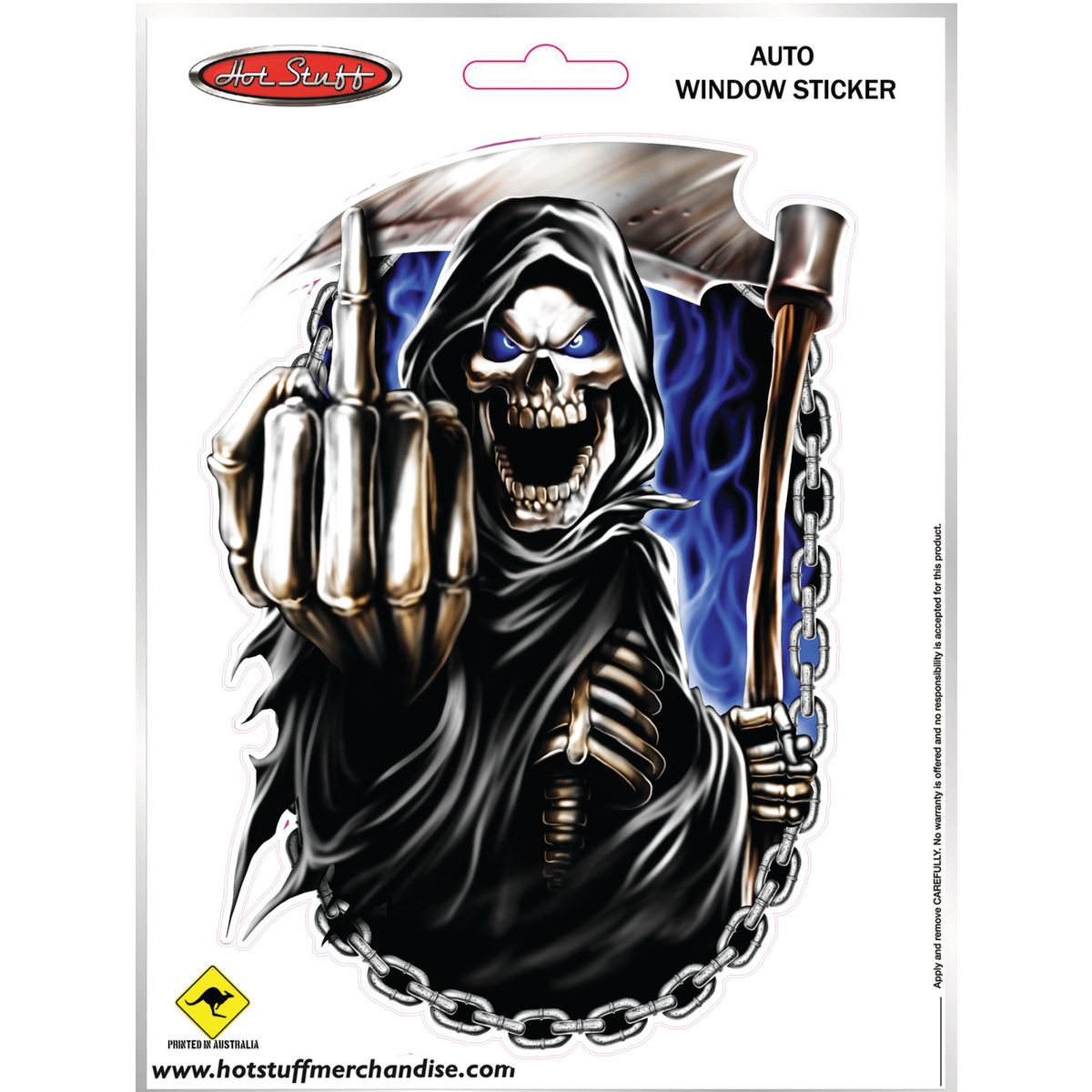 Hotstuff Hotstuff Skull Reaper Sticker SH708