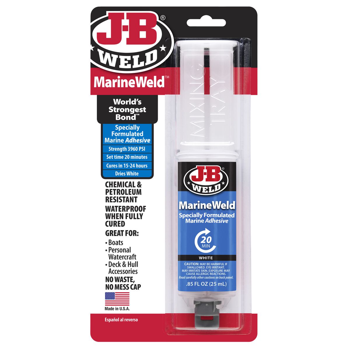 J-B Weld MarineWeld Syringe 25ml 50172