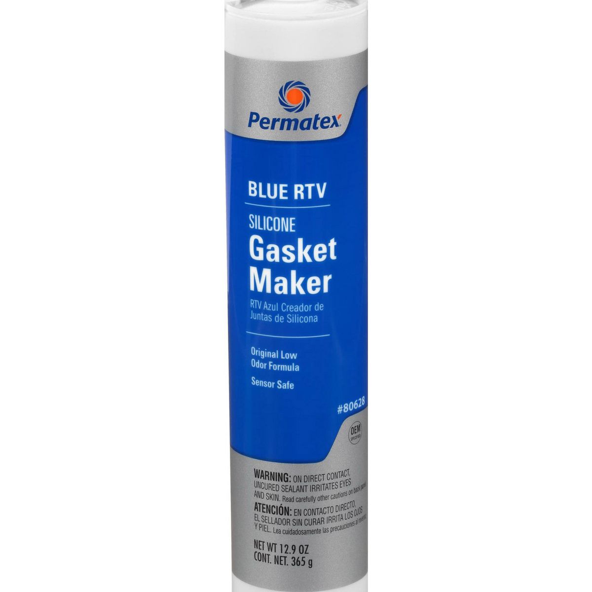 Permatex Sensor-Safe Blue Rtv Silicone Gasket Maker 365G PX80628