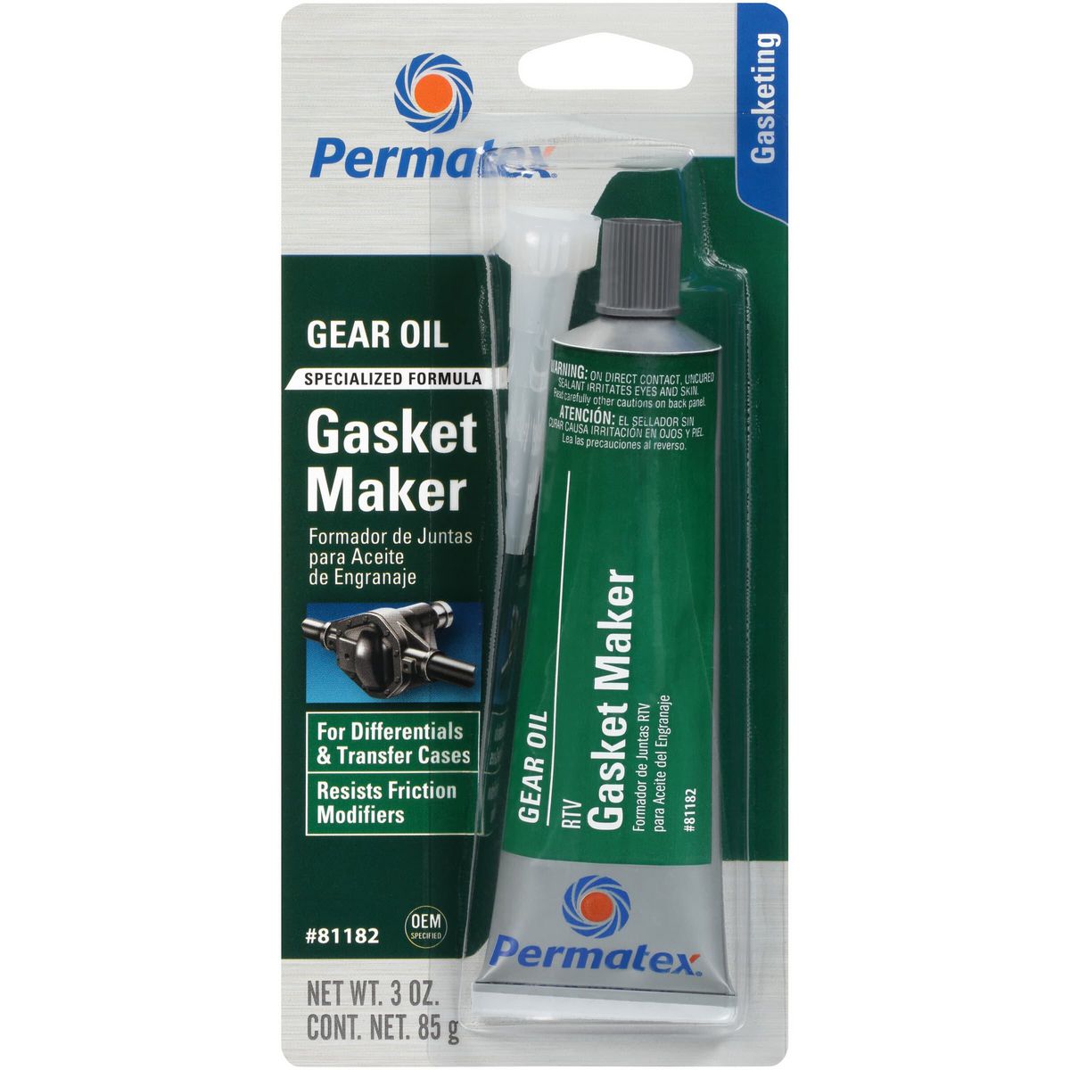 Permatex Gear Oil Rtv Gasket Maker 85G PX81182